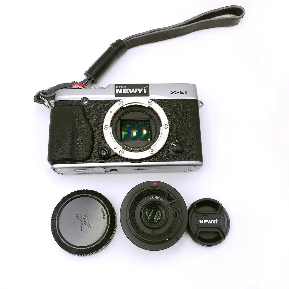 Newyi Fujifilm X FX mount 25 мм F1.8 Mini металлический объектив для фотографий - купить по