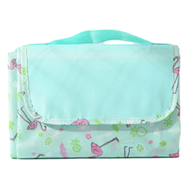 

Handcarry Portable Dampproof Camping Mat Cute Cartoon Flamingo Foldi Mattress Baby Climb Outdoor Waterproof Beach Picnic Blanket