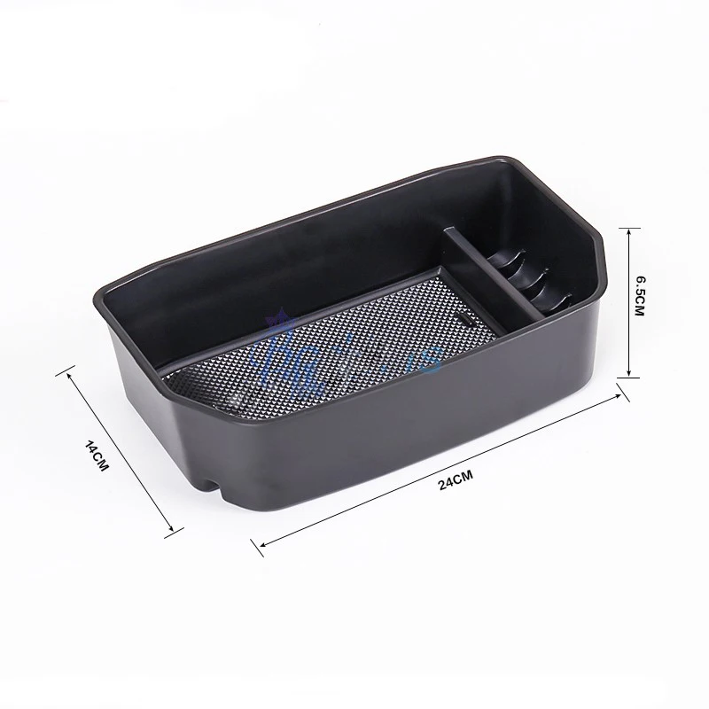 Автомобильный интерьер Нескользящая укладывающая коробка центральный