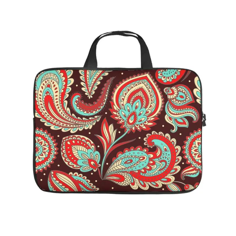 

Mandala Flower Laptop Bag Stylish 3D Print Laptop Computer Storage Bag Polyester Laptop Sleeves for Wife Husband white 17inch"]