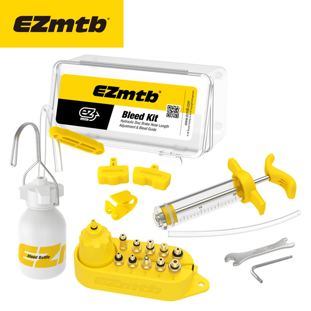 

Ezmtb bleed kit Hydraulic dics brake Advanced Version for shimano&Magura&hope&tektro&sram&avid&formula&hayes bicycle brake