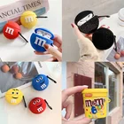 Чехол для Airpods Pro, силиконовый чехол с 3D шоколадным арахисом, чехол для наушников, гарнитуры, чехол для Airpods 2 Pro, чехол с зарядным боксом