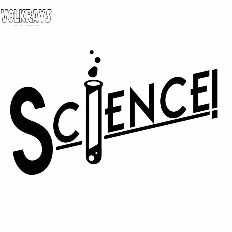 Volkrays креативные автомобильные стикеры знак науки постер аксессуары