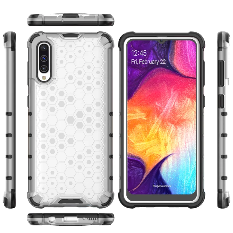 Чехол для samsung Galaxy A50s A30s A50 защитный чехол твердый PC + TPU противоударный телефона
