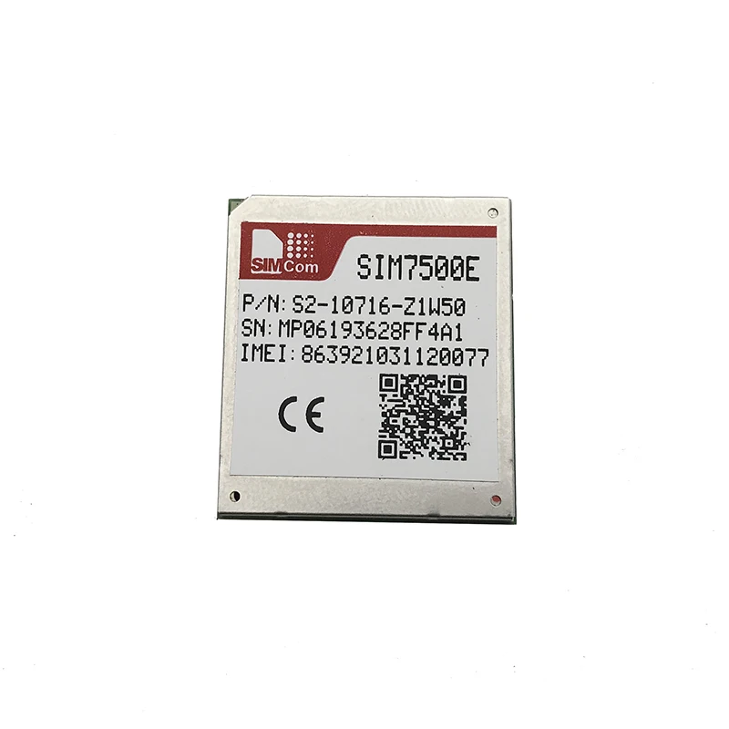 Модуль SIMCOM SIM7500E LTE Cat-1 Тип LGA LTE-FDD B1/B3/B7/B8/B20 UMTS/HSPA + B1/B8 GSM/GPRS/EDGE 900/1800 МГц |