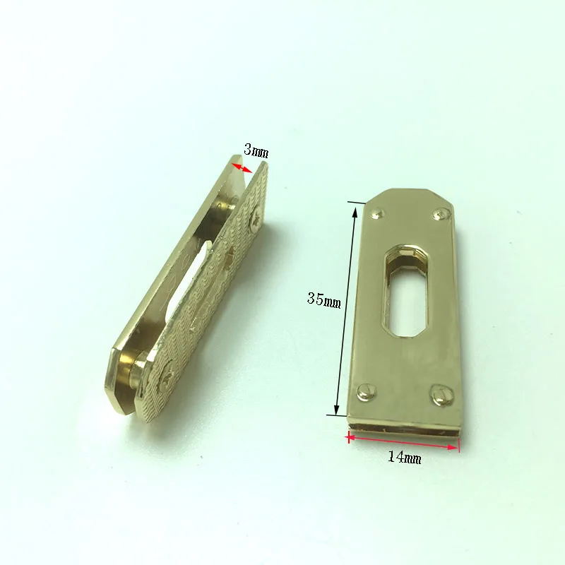 20 шт., металлические петли с винтами, 37 х14 мм