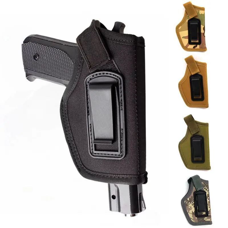 

Tactical Gun Holster Concealed Carry Holsters Belt Metal Clip IWB OWB Holster Airsoft Gun Bag for All Sizes Handguns Accessories