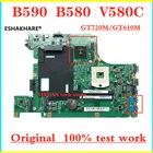 Оригинальная материнская плата для ноутбука LENOVO B590  B580  V580C материнская плата HM77 GT720M  GT610M 1 ГБ GPU 100% тестовая работа