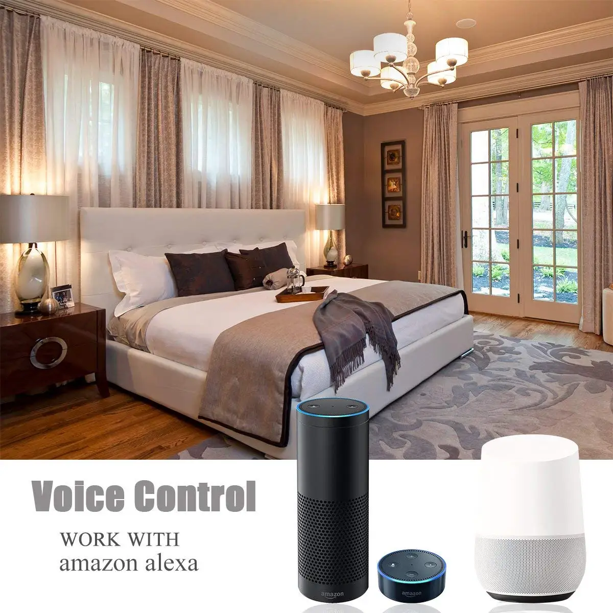 Умный светодиодный светильник лампы настраиваемый белый 2000K 6500K B22 байонет с