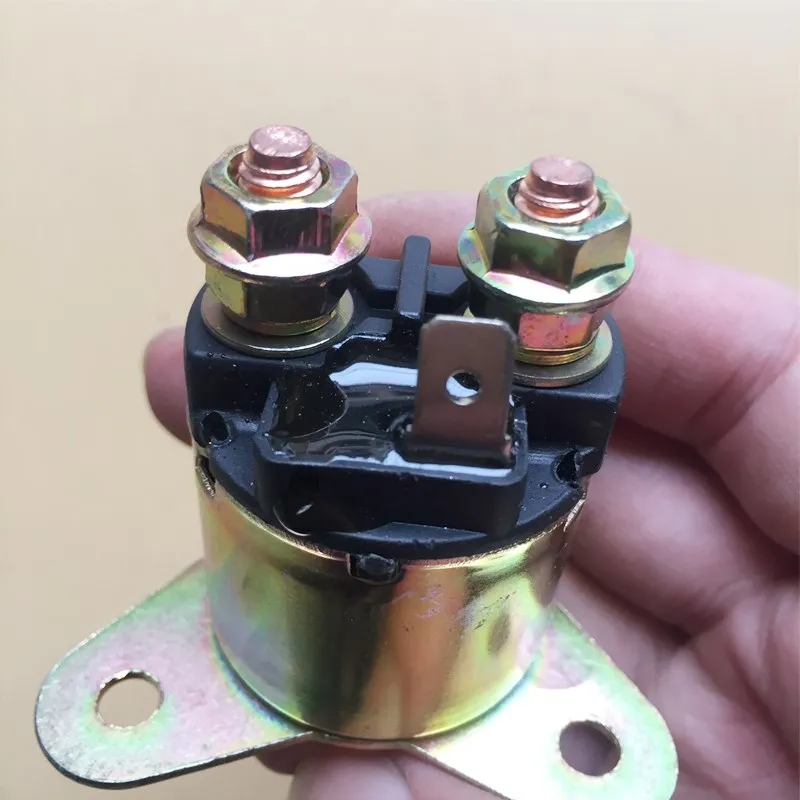 Стартовое реле соленоид для HONDA GX390 GX340 GX240 GX270 двигатель CHINESE 177F 188F 190F 8HP 9HP 11HP 13HP 5-6,5 кВт генератор