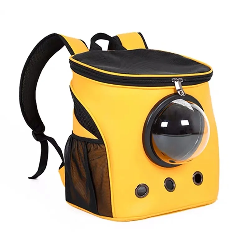 

Transparent Cat Backpack Large Space Astronaut Cat Bag Breathable Travel Transport Cat Cage Mochila Gato Pet Carrier AC50CB