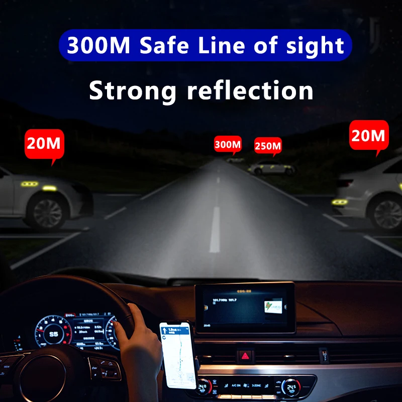 Стикеры s автоаксессуары для наклейки на авто светоотражатели машину