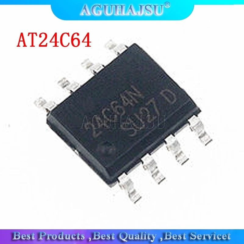 

20 шт. 24C64 AT24C64 24c64 SMD чип памяти SOP-8 оптовая продажа