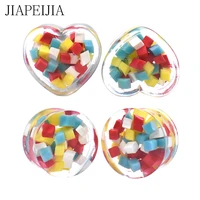 8 30mm colored squares acrylic ear tunnels plugs expanders gauges body piercing jewelry