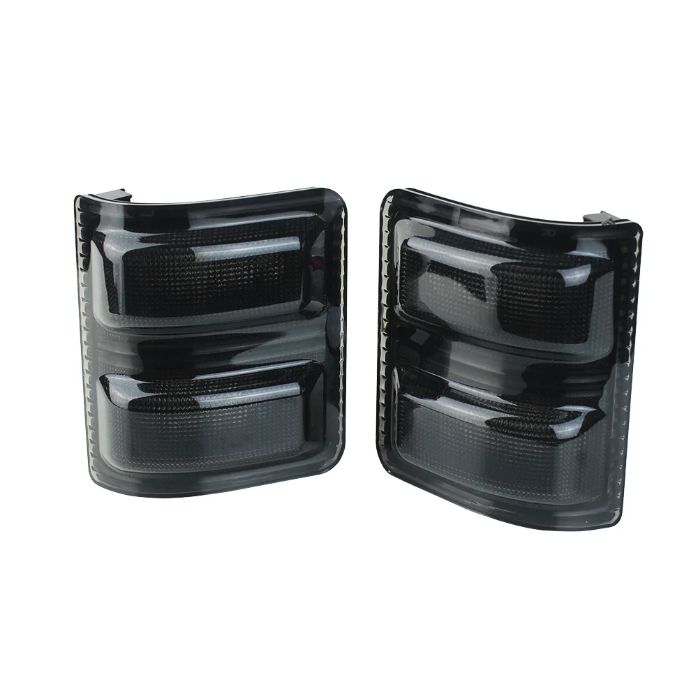 Для 2008-2016 Ford Super duty F250 F350 F450 Дымовое боковое зеркало Янтарный светодиодный сигнальный фонарь для Ford F250