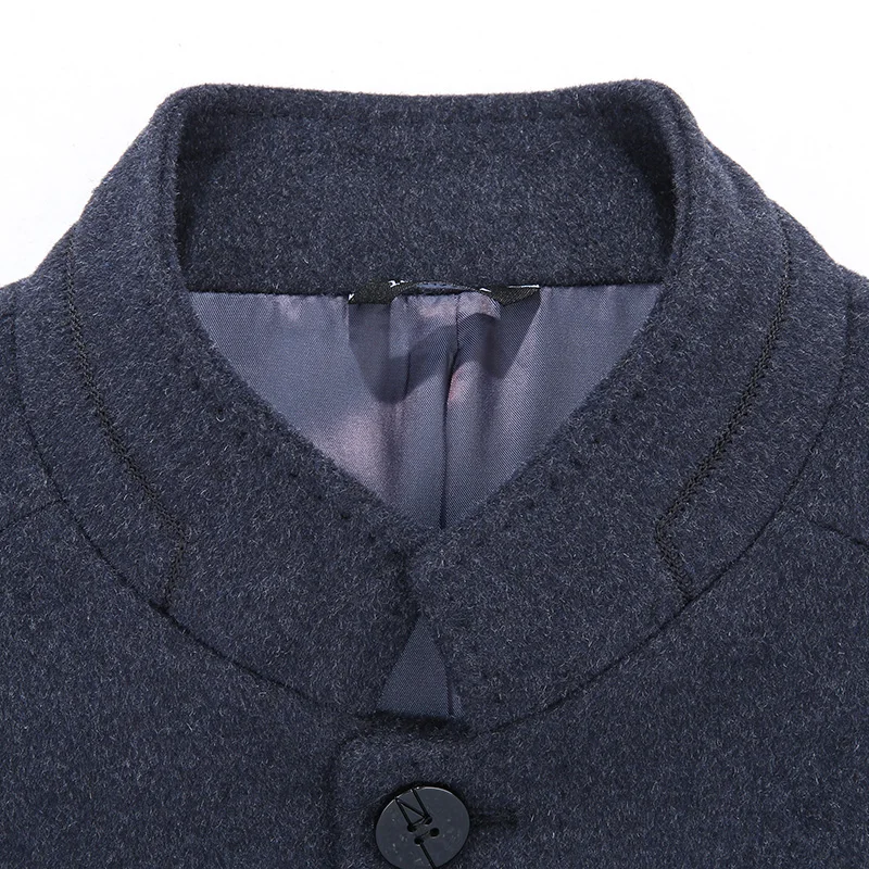 10XL 8XL 6XL 5X2019 зимнее Новое Стильное мужское тонкое шерстяное пальто роскошное