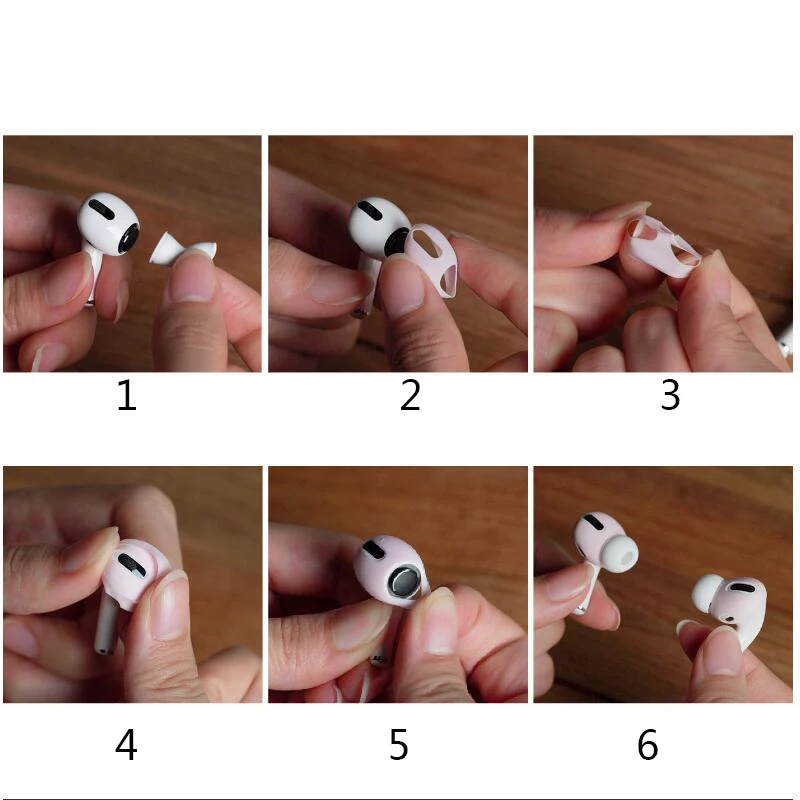 Чехол-подушка для Airpods Pro амбушюры вкладыши чехол беспроводные силиконовые Bluetooth