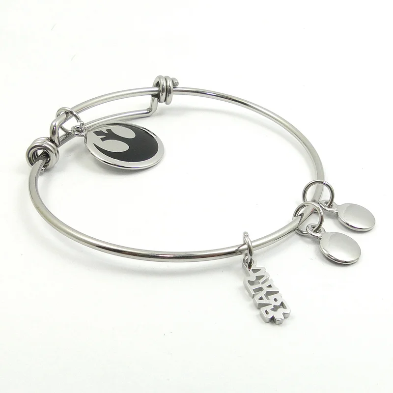 Браслет DICAYLUN из нержавеющей стали регулируемые модные украшения аксессуары