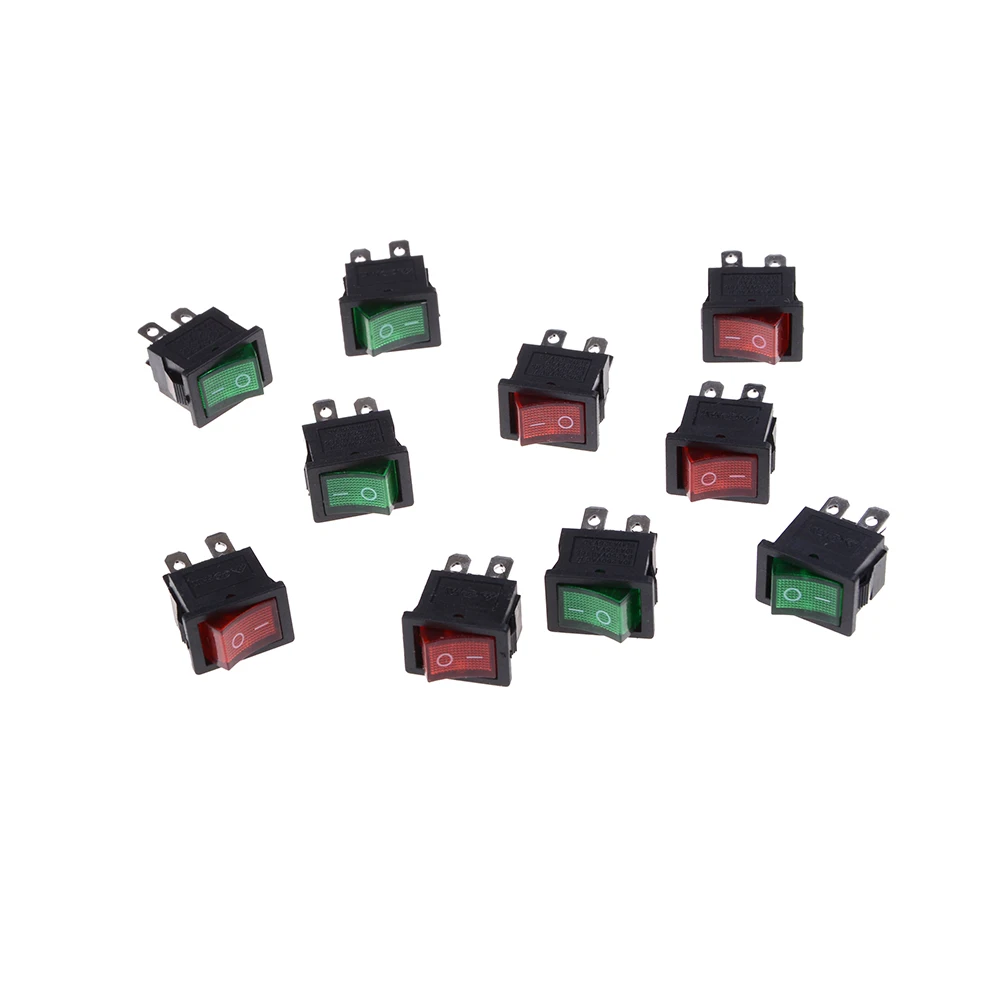 ZLinKJ 5 шт./лот 2 цвета 15*21 мм светодиодный светильник SPST 4PIN ВКЛ/ВЫКЛ Лодка кулисный
