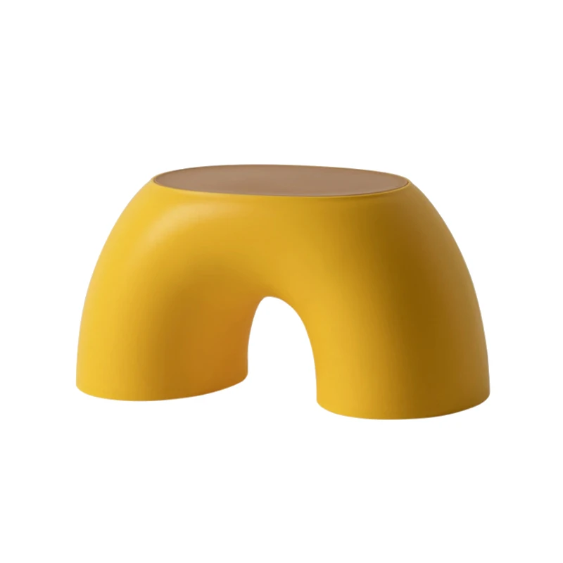 

Rainbow Simple Circular Small Bench Home Children's Stool Non-Slip