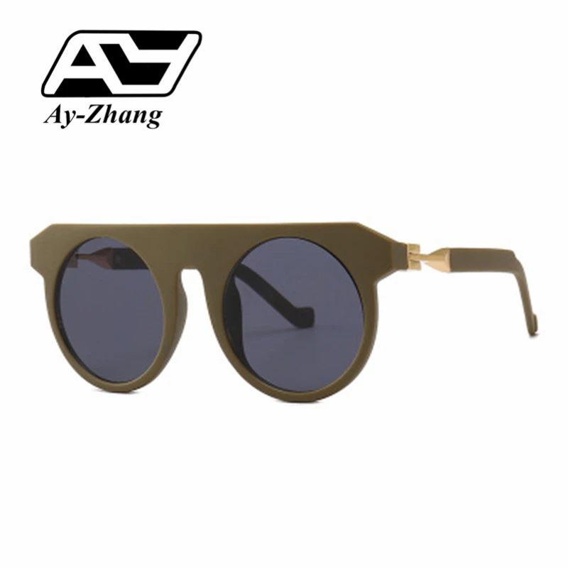 Ay-zhang 2019 новые модные классические плоские круглые брендовые дизайнерские