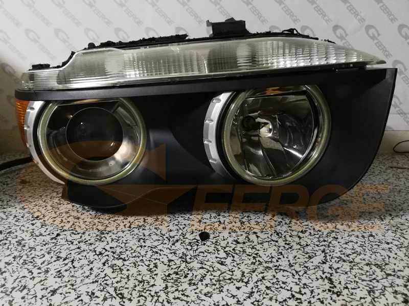 Для BMW E65 E66 PRE FACELIFT 745i 745Li 760Li 760i 2002 2003 2004 2005 отличные ультра яркие COB led Ангельские