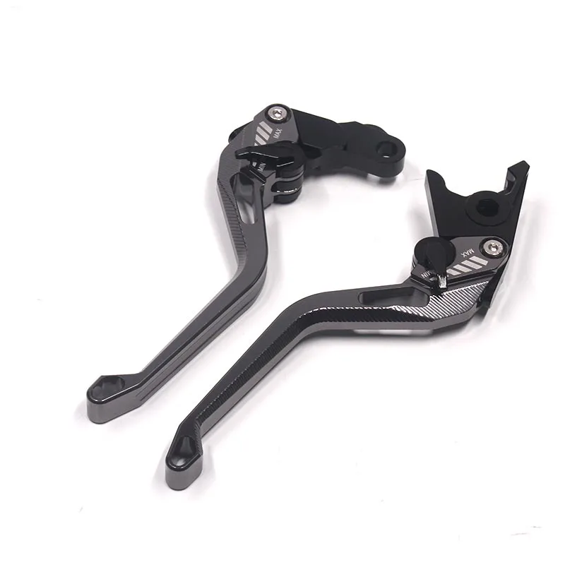 Titanium 3D 3D длинные для Hyosung GT250R EXIVR 2006- GT650R 2006-2012 Мотоцикл с ЧПУ тормозные рычаги сцепления - Color: Titanium 3D