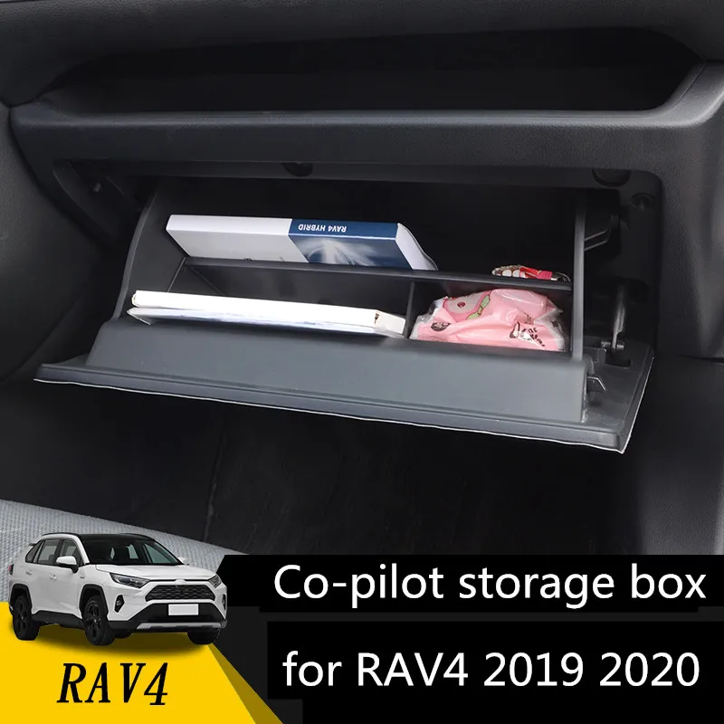 Для Toyota RAV4 2019 2020 RAV 4 Автомобильный перчаточный ящик Интервальная консоль для