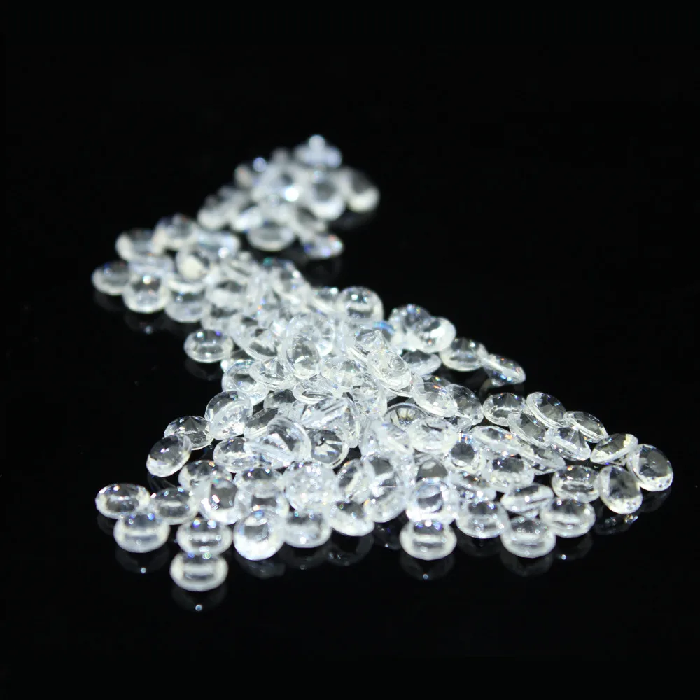 

1000 pcs/ pack Diamond Wedding Table Scatter Acrylic Crystals Confetti Decoration Gems 8mm /clear