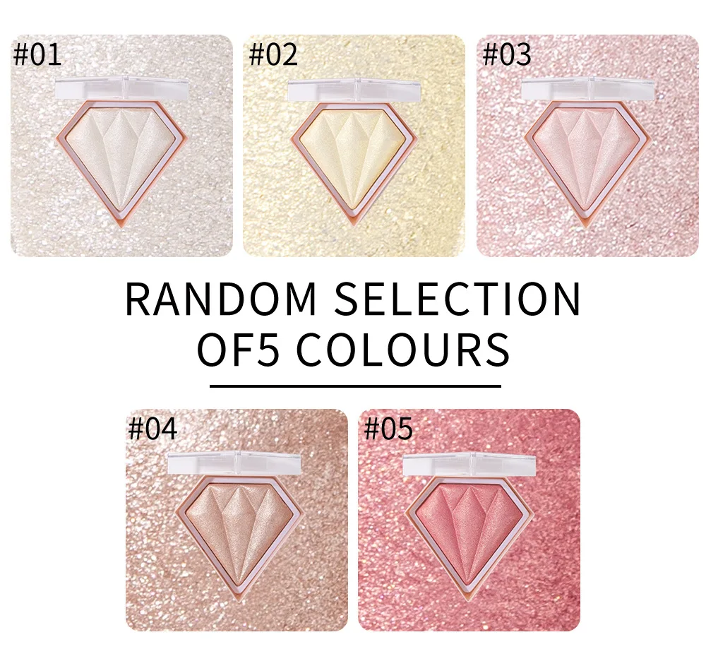 Блестящая пудра осветляет тон кожи обрезка блеск тени для носа модификация