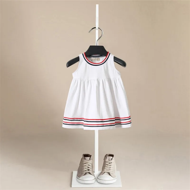 Baby Dress Summer New Girls Fashion Infantile Dresses Cotton Children's Clothes Flower Style Kids Clothing Princess | Детская одежда