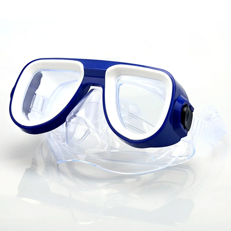 

Diving Snorkeling Mask With Anti-fog Swimming Glass Snorkels Adjustable Diving Masks Goggles For Children Scuba Diving Equipment