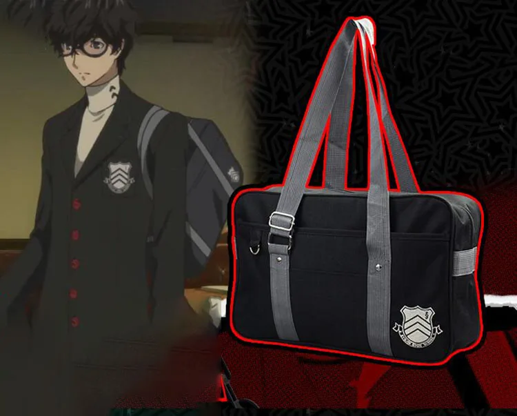 Аниме Persona 5 Akira Kurusu / Ren Amamiya сумка для косплея японская школьная Холщовая Сумка