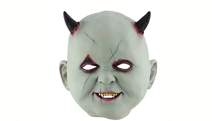

Environmental Latex Mask scary zombie demon devil vampire mask Halloween prop Masquerade Party Cosplay mask Carnival a0252