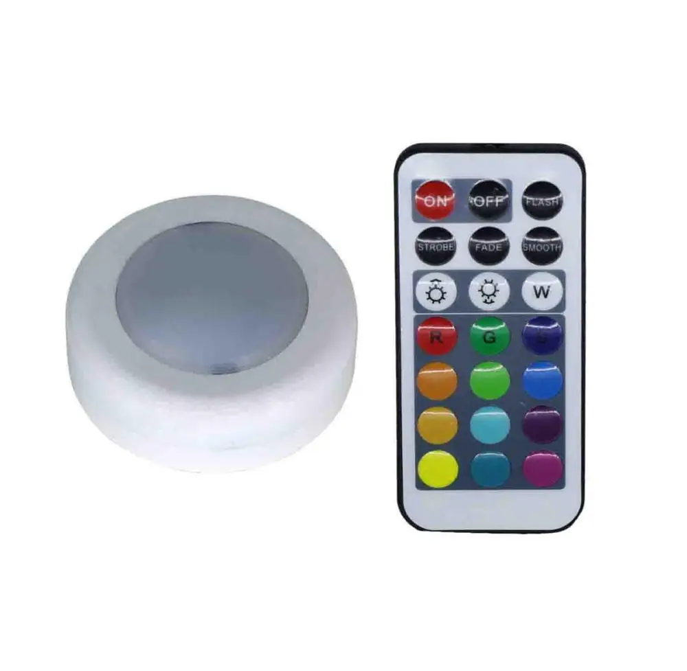 1 lamp 1 controller Светодиодный светильник под шкафом RGB датчик касания с регулируемой яркостью Светодиодные шайбы для шкафа закрытого гардероба лестницы коридора ночной Светильник - Цвет: 1 lamp 1 controller