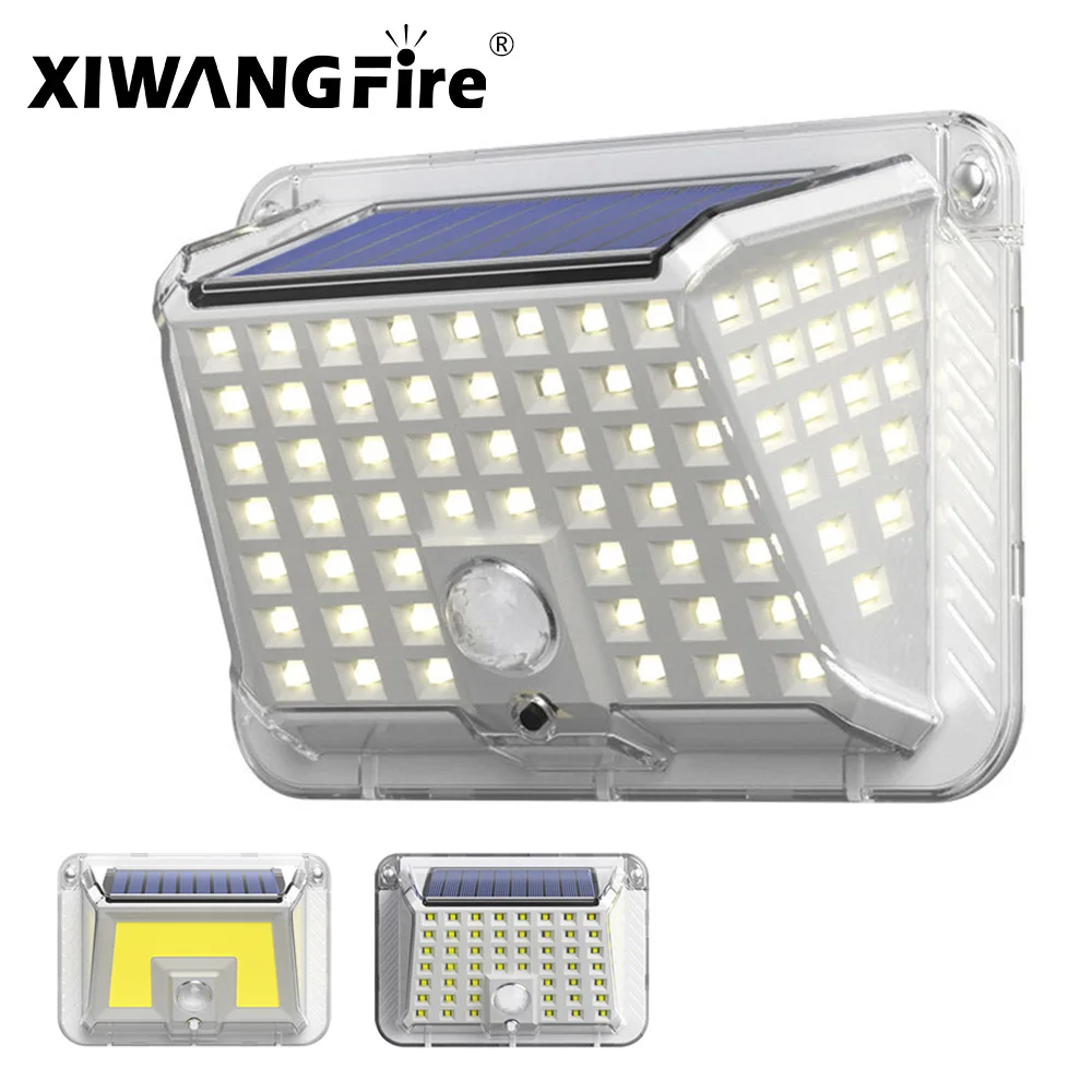 Уличная настенная лампа на солнечной батарее водонепроницаемый светильник с 3