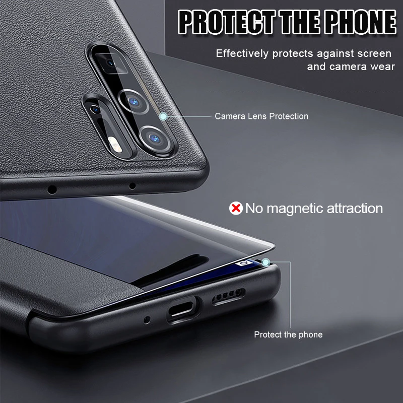 Кожаный флип-чехол для huawei y6 y7 p smart p20 p30 lite mate 20 10 pro p10 plus honor 20 10 lite 9 светильник 8x coque fundas