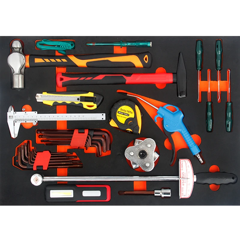 

Srunv 136 pcs Impact Socket all mechanical tools Spark Plug Socket tool storage cabinet tray