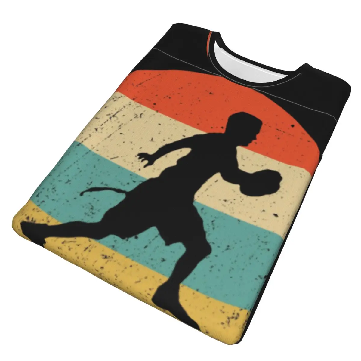 Футболка в винтажном стиле с изображением флага футбольного мяча | Мужская