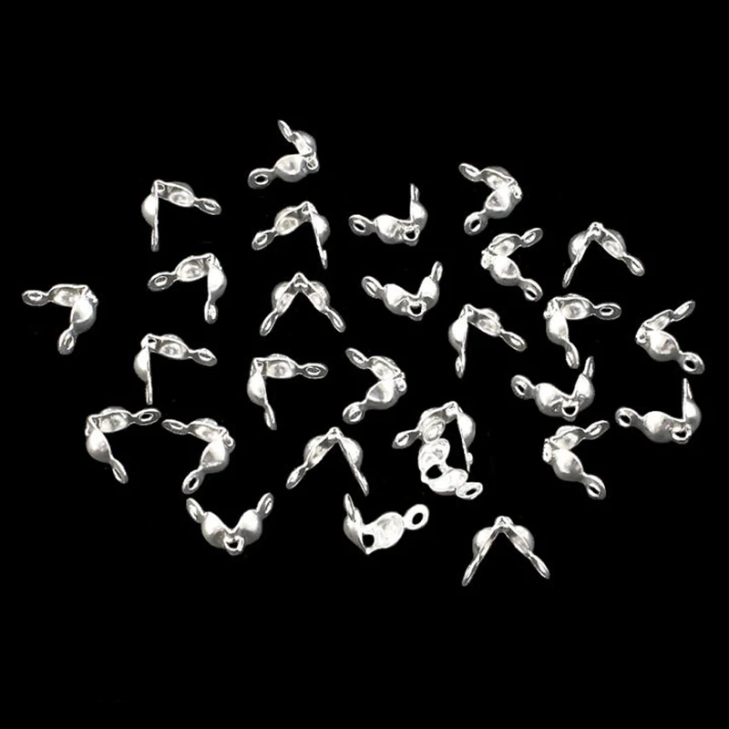 Yomdid 100 шт Металлические пряжки для бобов DIY аксессуары изготовления ювелирных
