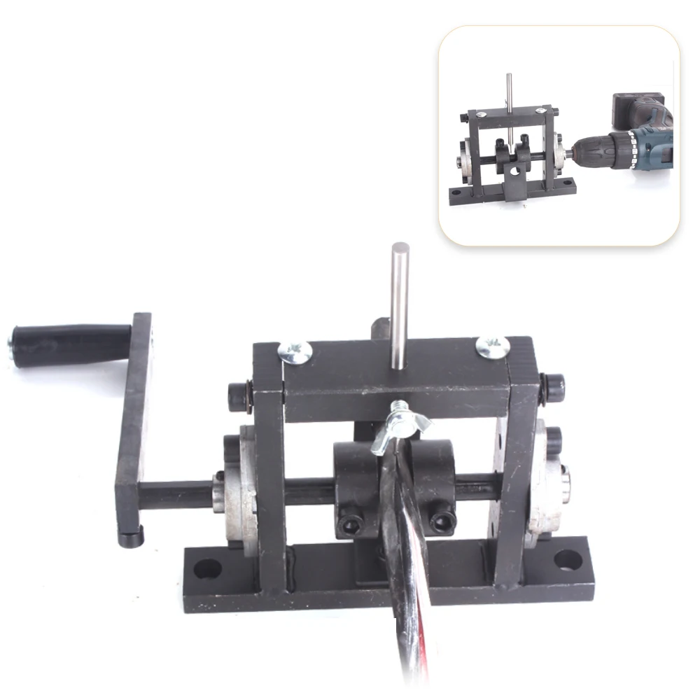 

Wire Stripping Machine Manual Electric Drill Dualpurpose Wire Stripping Machine Scrap Cable Peeling Machines Stripper for 1-30mm