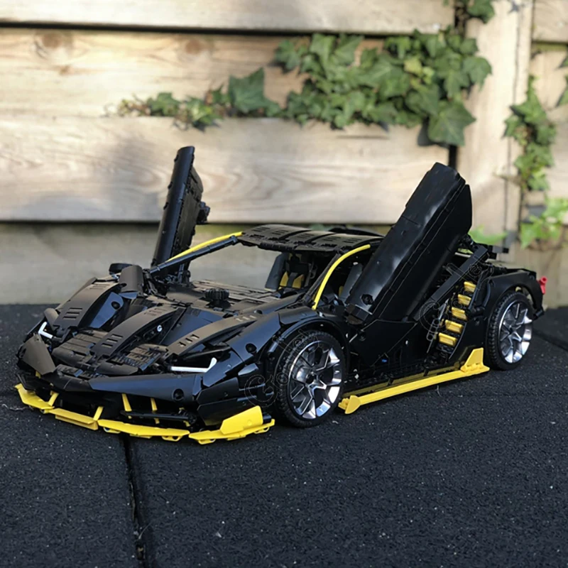 

NEW High-Tech 100 year Centenario 1:8 hypercar Super Racing Car Fit for moc-39933 Model Building Blocks Toy Gift