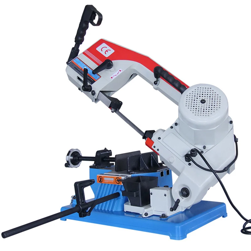

HX-100 Woodworking Band Saw Machine Multi-function Metal Cutting Desktop Electric Saw Household Small Corner Oblique Angle Saw