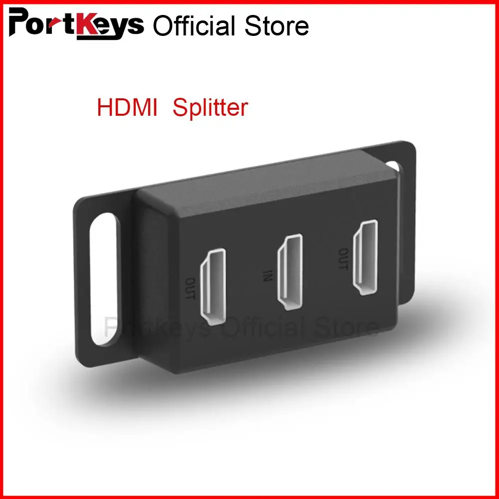 

Разветвитель порта 1080P HDMI 1 в 2 для камеры монитора ПК ноутбука видеокамеры DSLR