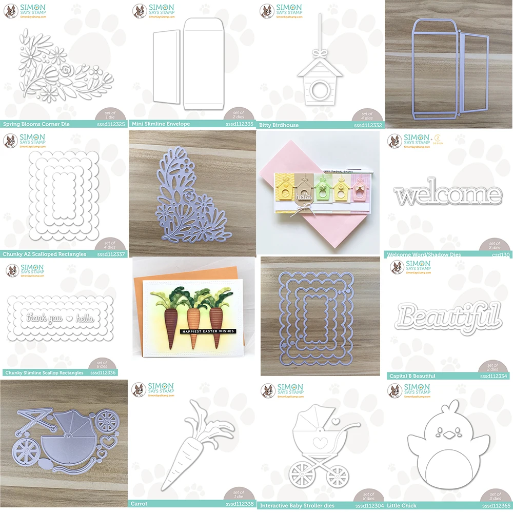 

Stroller Thank You Welcome Pattern Metal Cutting Dies Specials Diy Scrapbook Craft Molds Blade Punch Reusable Decorate Stencils