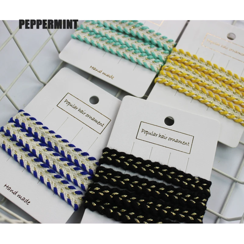 Плетеная тесьма из хлопка 1 ярд см для рукоделия костюмированная одежда товары