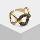 Винтажные женские кольца с медным цикликом