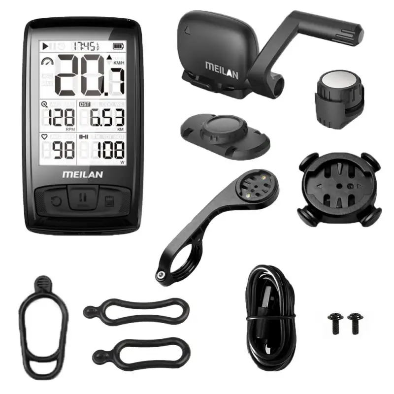 

Bicycle Computer MTB Road Cycle 2.5 Inches Screen Wireless Waterproof Speedometer Dual-mode Bicycle Code Meter Bike Accessories