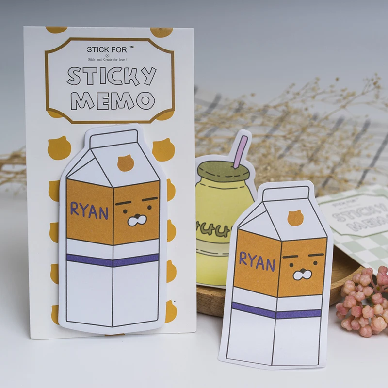 Kawaii sticky notes клубника планировщик наклейки блокнот Страница Блокнот офисное