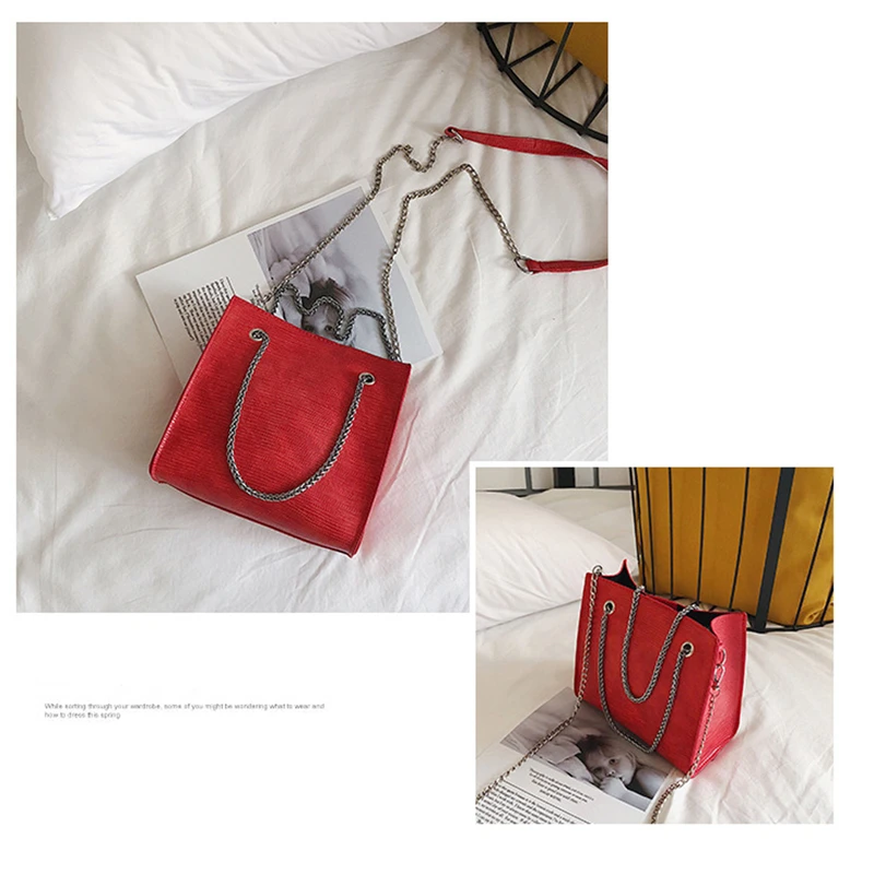 

Luxury Handbag European Fashion Lady Tote bag New Quality PU Leather Women's Designer Handbag Chain Shoulder Messenger bags